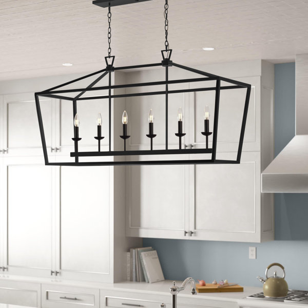 Laurel Foundry Modern Farmhouse Neuhaus 6 Light Dimmable Kitchen